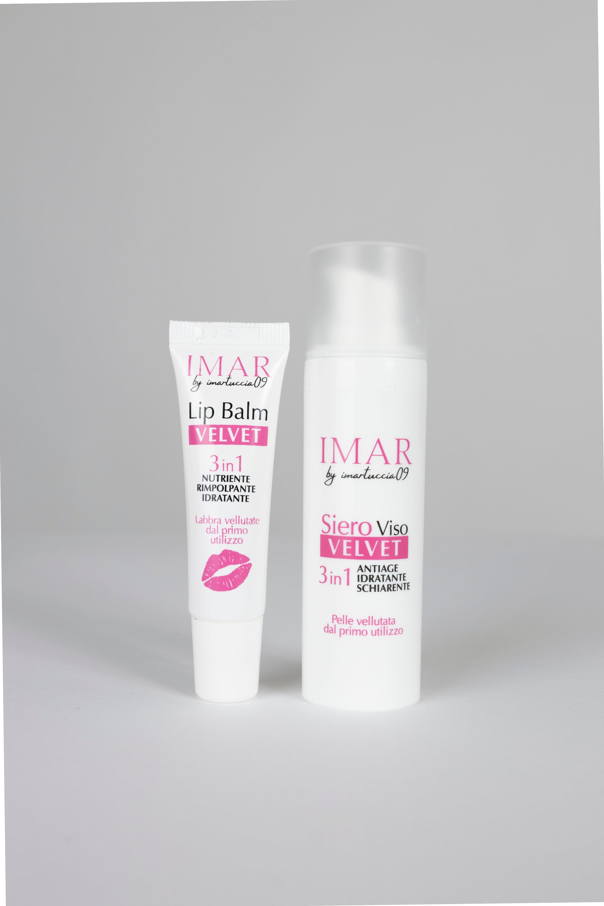 Velvet Skincare Kit – Siero Viso Velvet (30 ml) + Lip Balm Velvet (10 g)