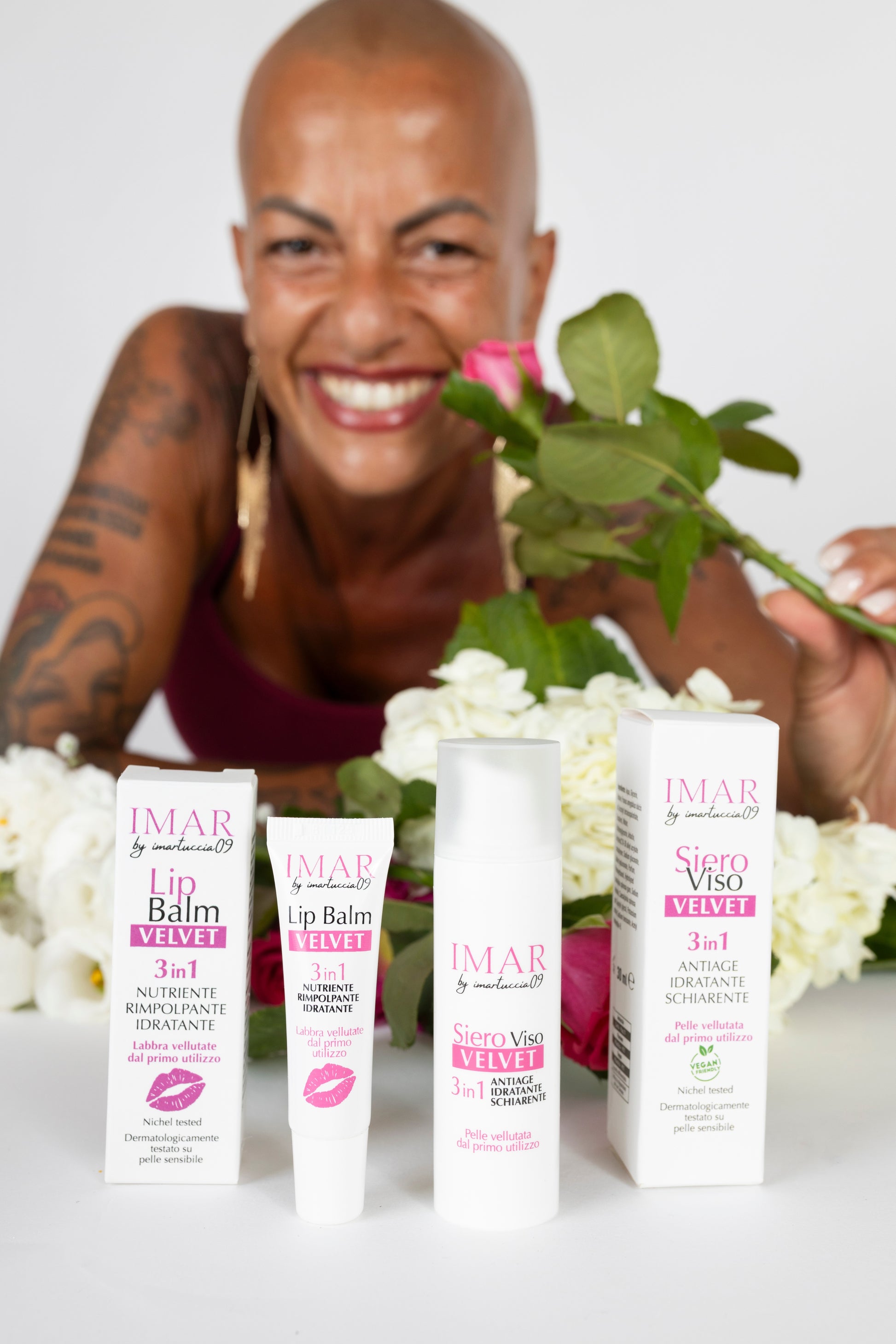 Velvet Skincare Kit – Siero Viso Velvet (30 ml) + Lip Balm Velvet (10 g)