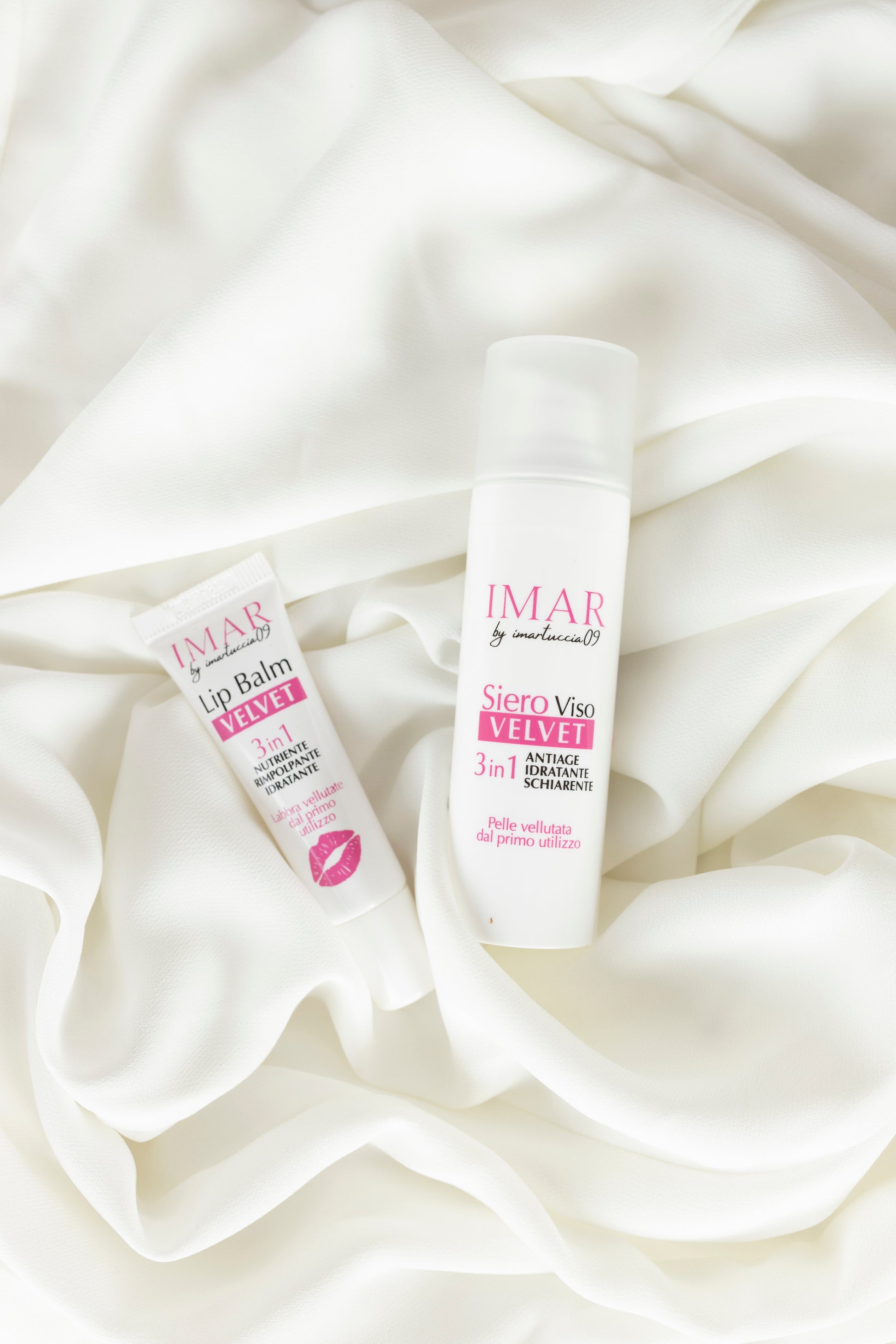 Velvet Skincare Kit – Siero Viso Velvet (30 ml) + Lip Balm Velvet (10 g)