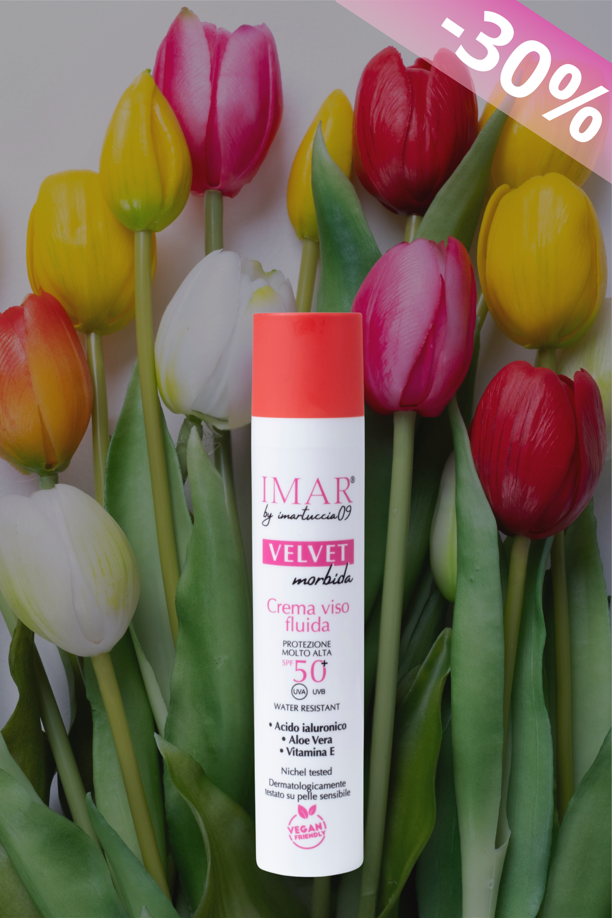 Velvet Crema Viso – SPF50+ (50 ml)